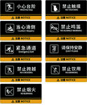 消防警示标识集合