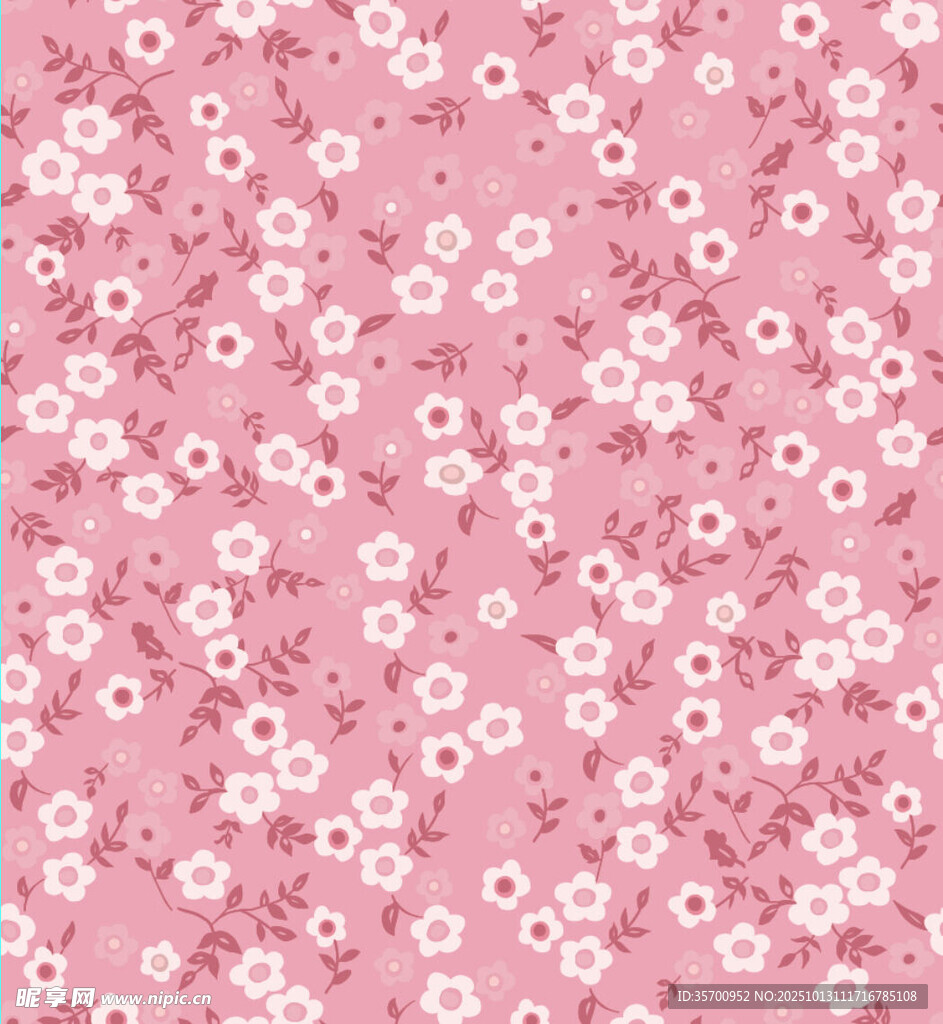 粉色花朵