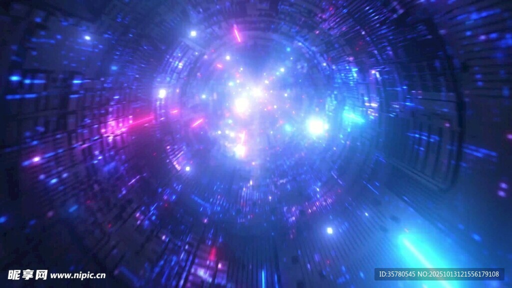 炫彩科幻宇宙空间景象