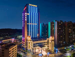 城市绚丽夜景高楼大厦