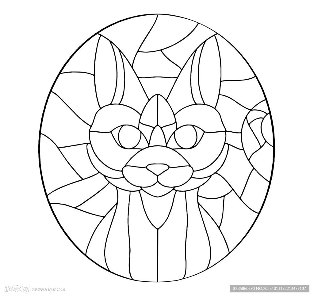 猫图案