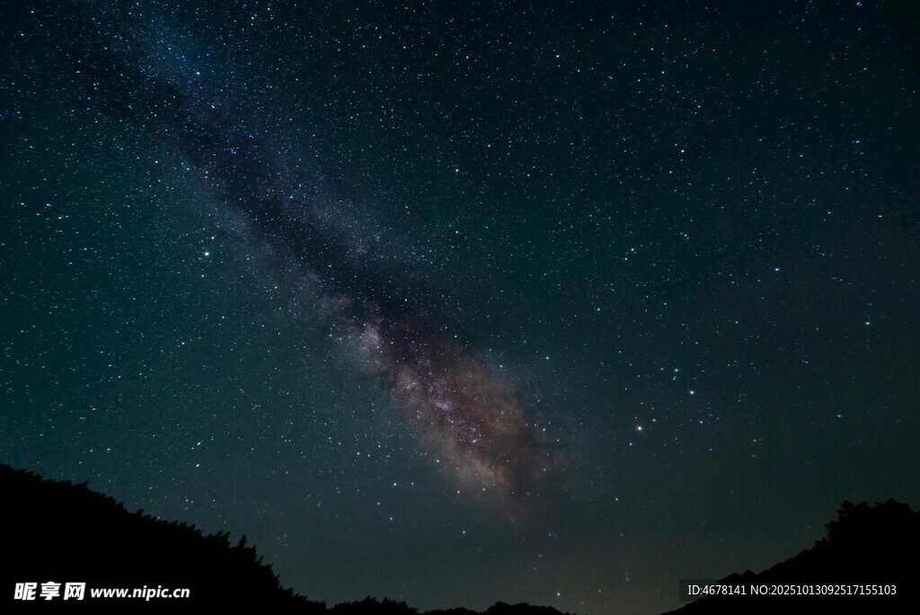 夜空下的璀璨星河