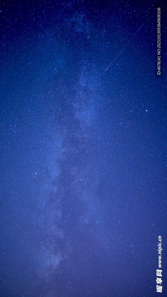 深邃夜空下的璀璨星河