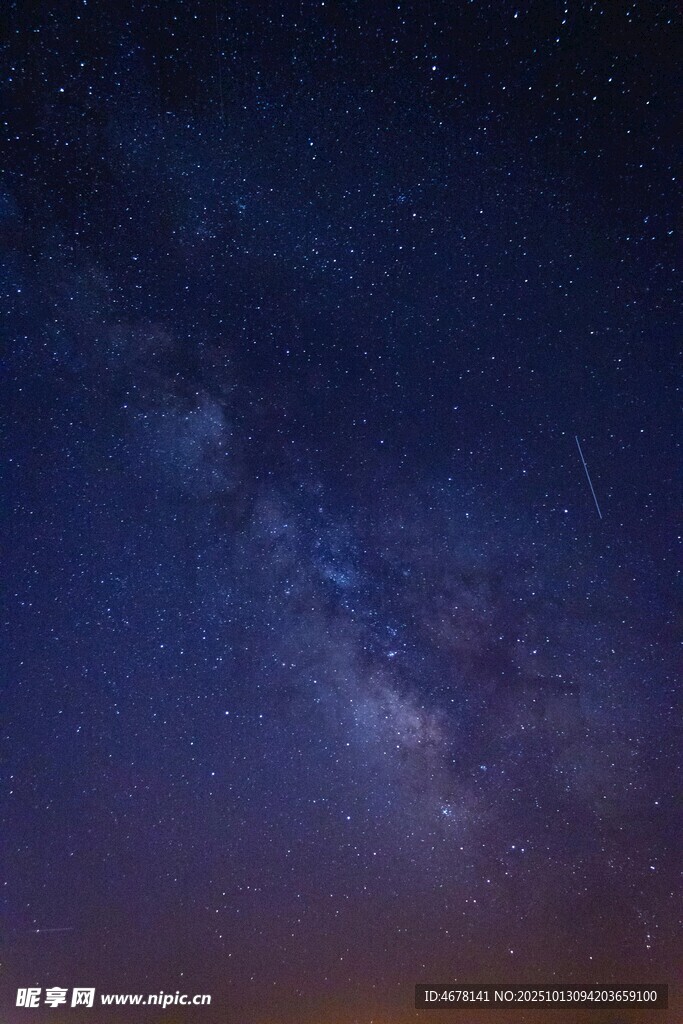 璀璨星空下的梦幻银河