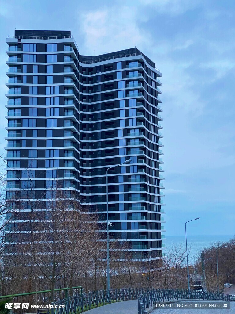 现代高层住宅建筑景观