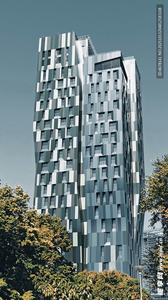 独特几何造型现代建筑