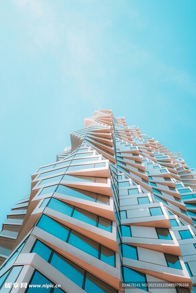 现代摩天大楼建筑外观
