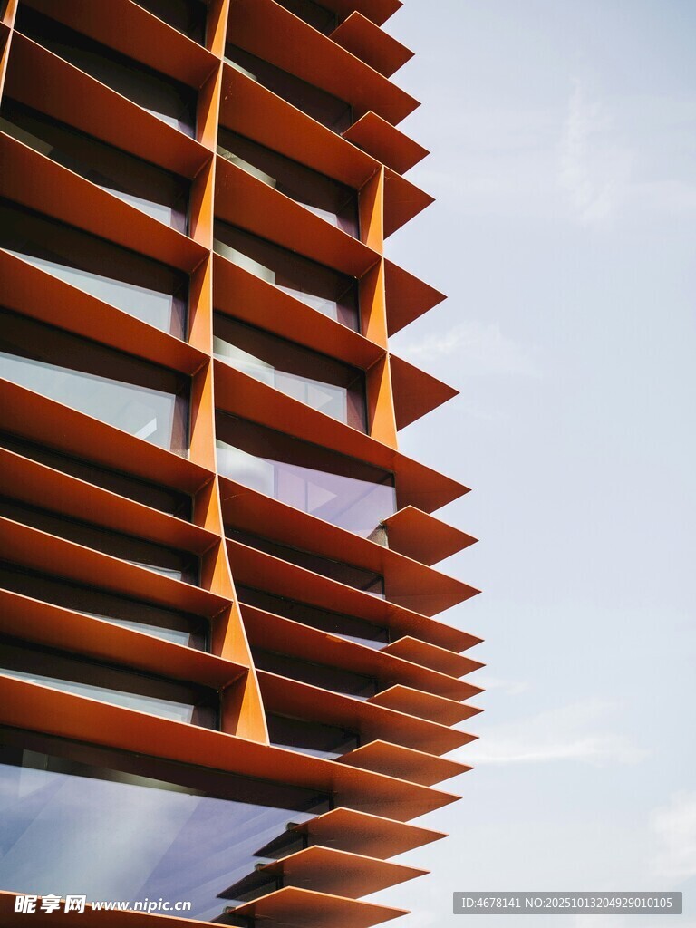 独特几何造型建筑外观