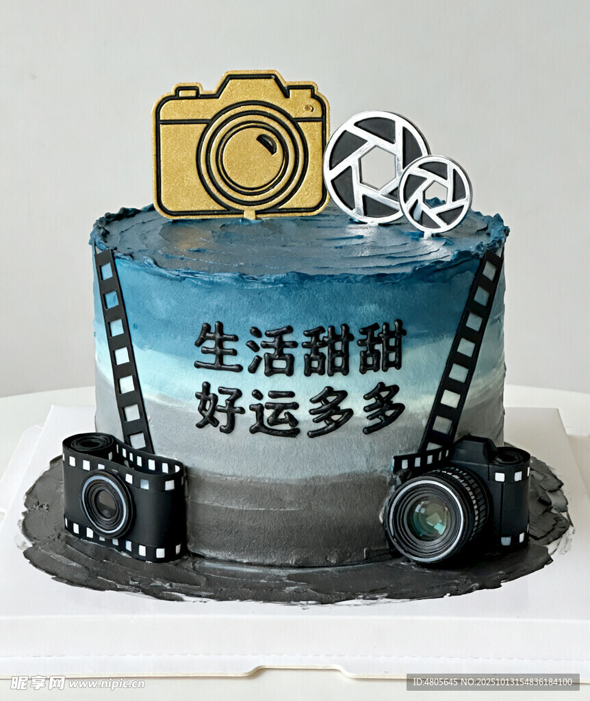 生活甜甜 摄影生日蛋糕