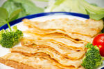 美味千层饼摆盘精致