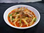 白菜肉拌面