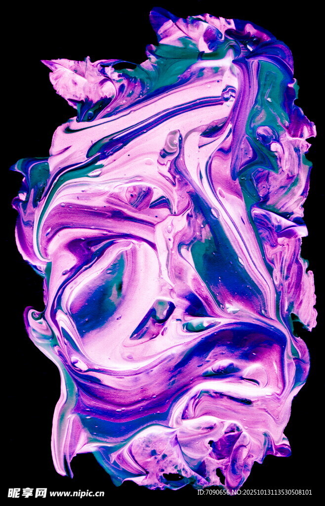 梦幻流体艺术图案