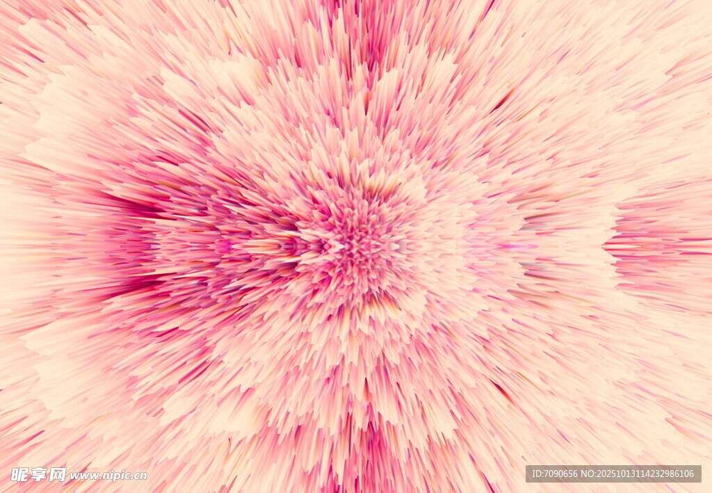 梦幻粉色爆炸纹理背景