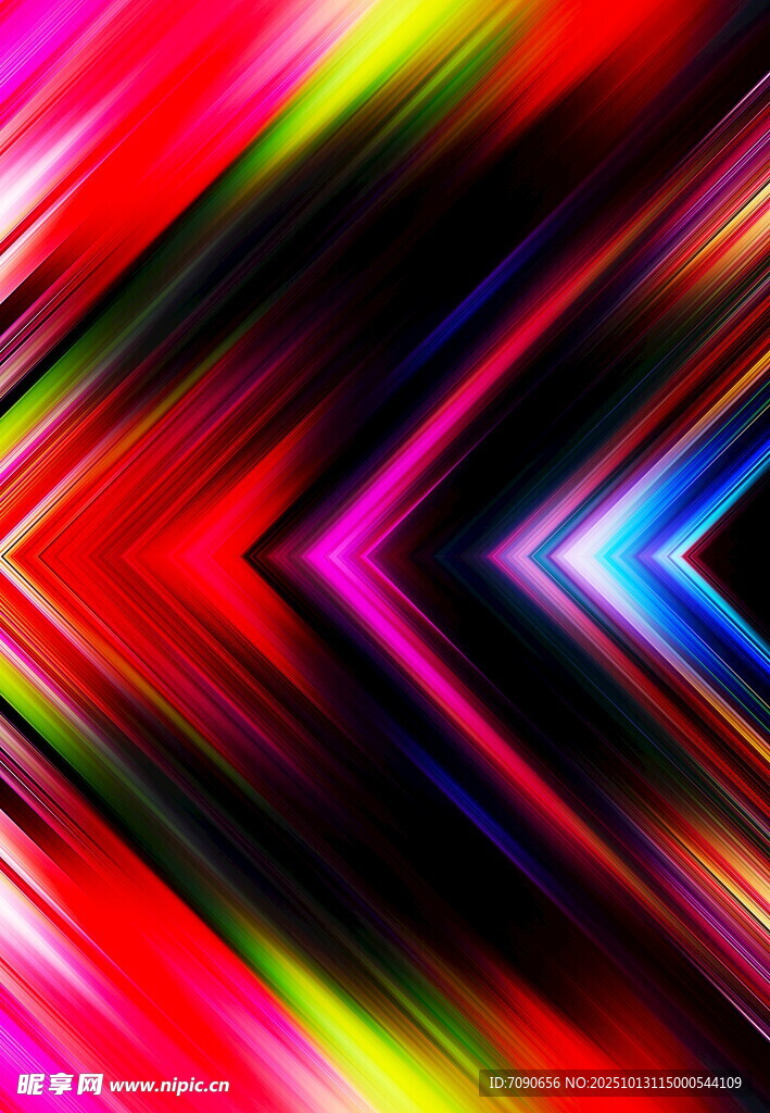 炫彩动感条纹背景图案