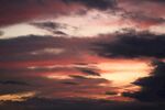 绚丽晚霞天空美景