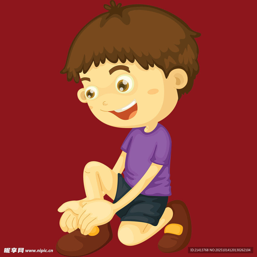 小男孩专注玩玩具