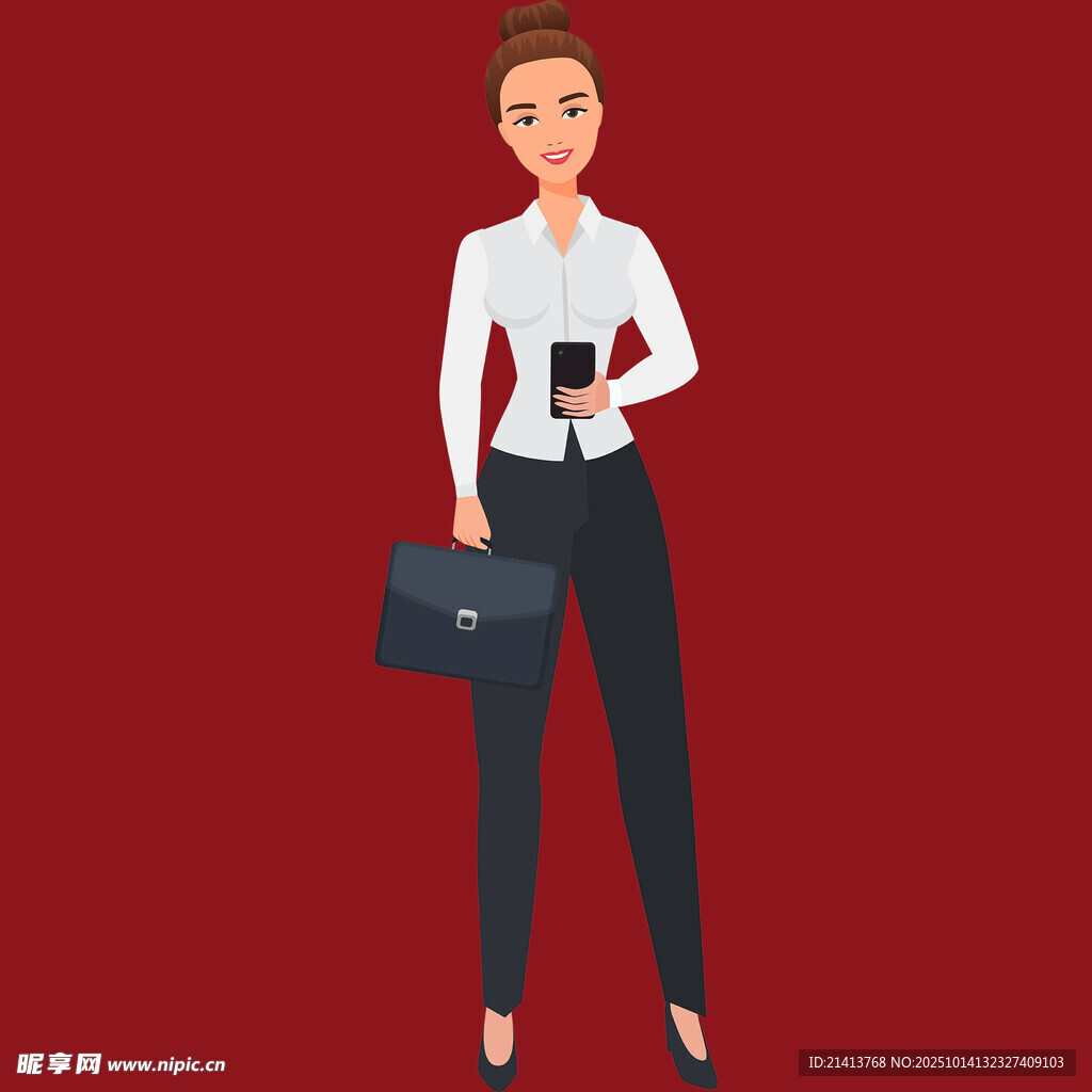 干练职场女性形象展示