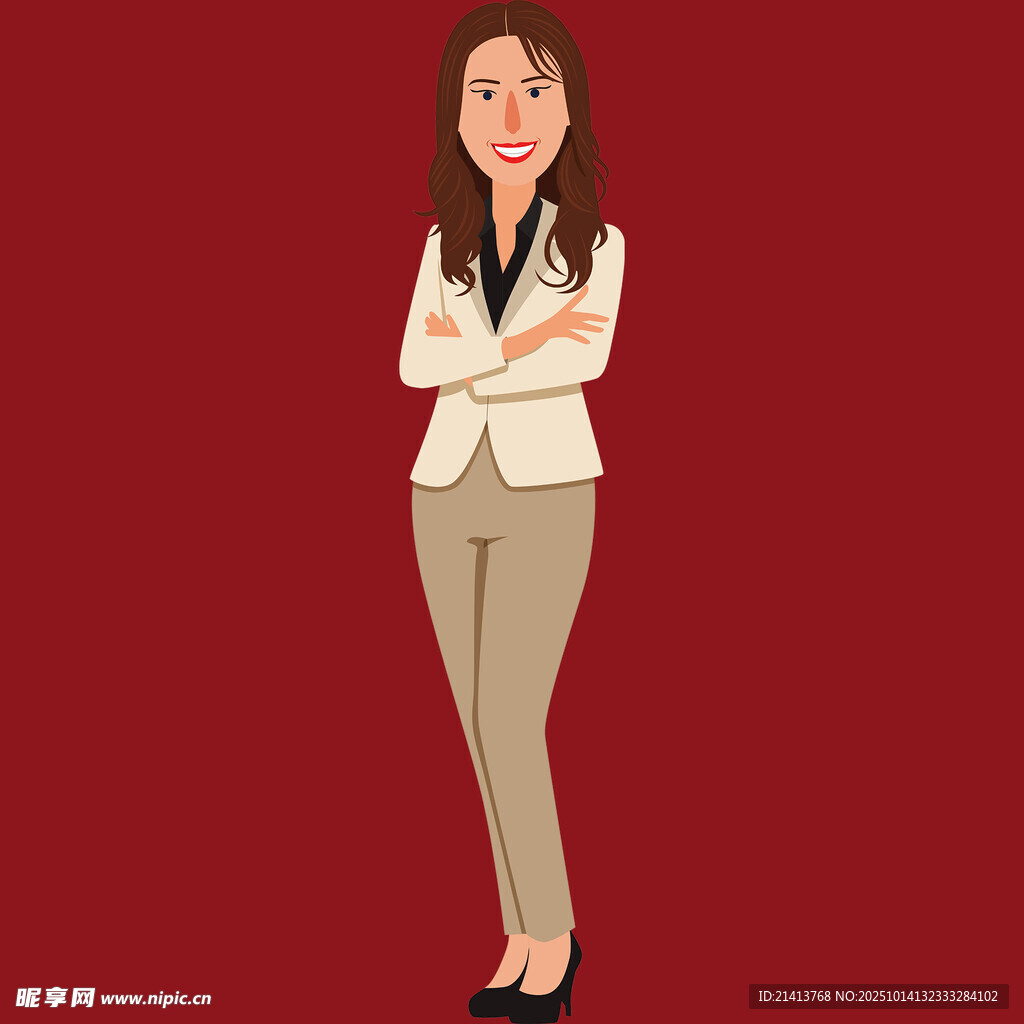 自信商务女性