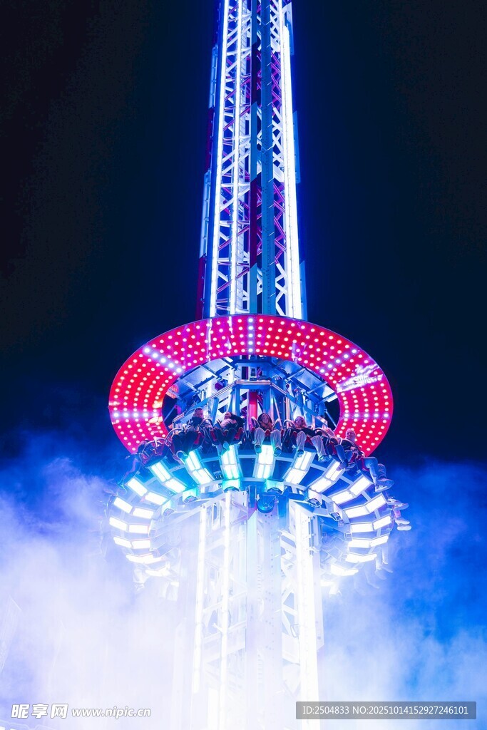 梦幻摩天轮夜景