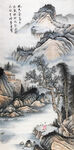 水墨山水图