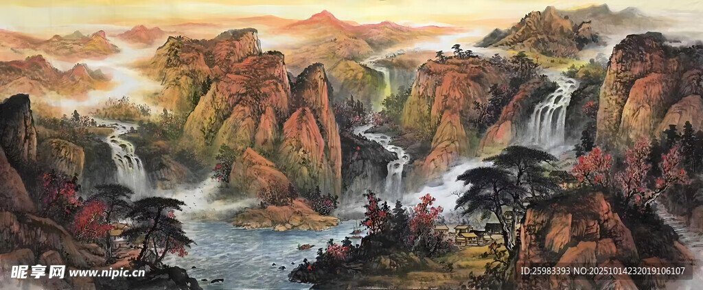 山川江河图
