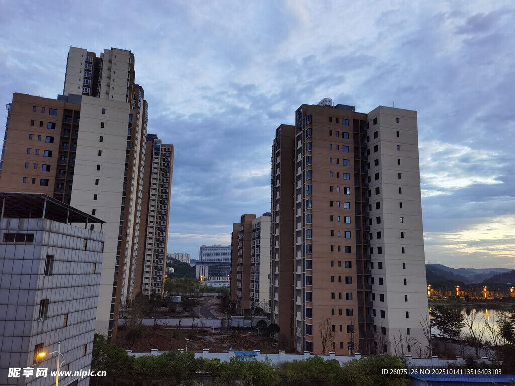 城市高楼景观