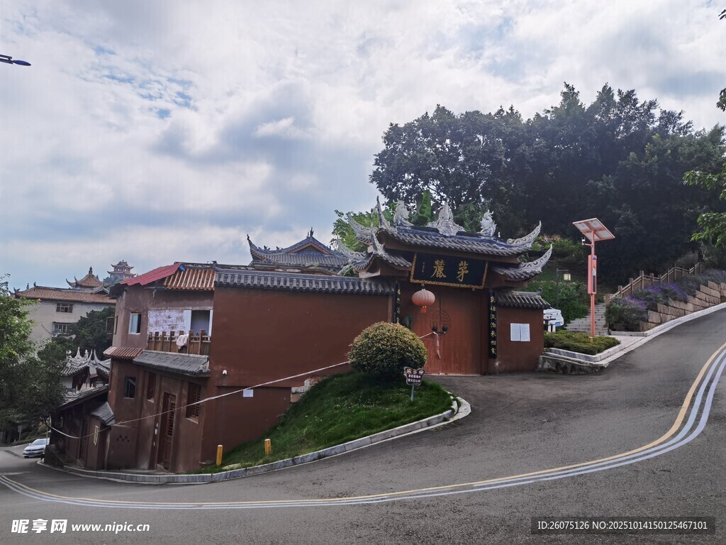 中式传统建筑古朴景致