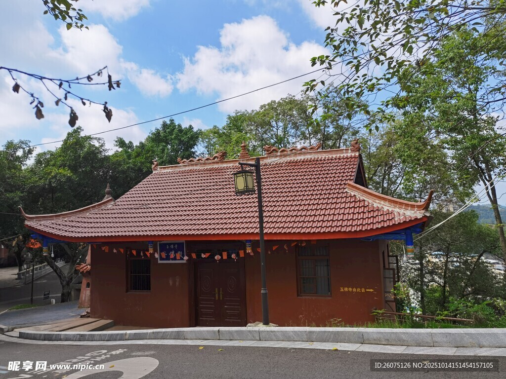 中式传统建筑外观