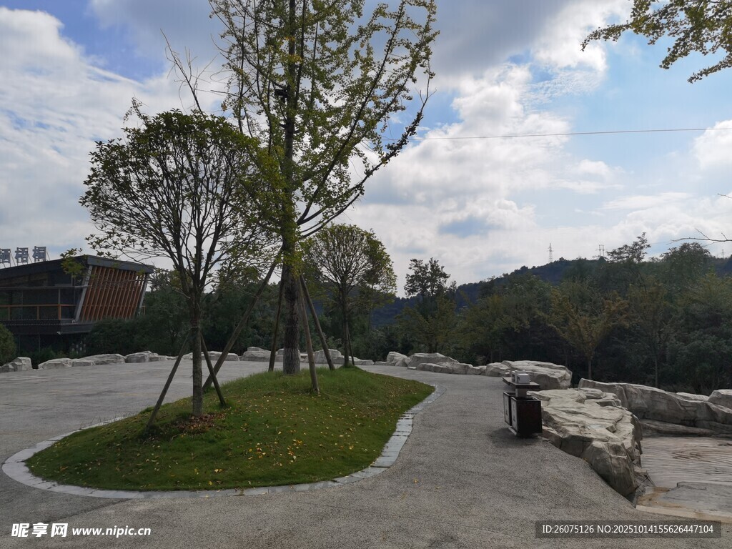 户外休闲公园美景