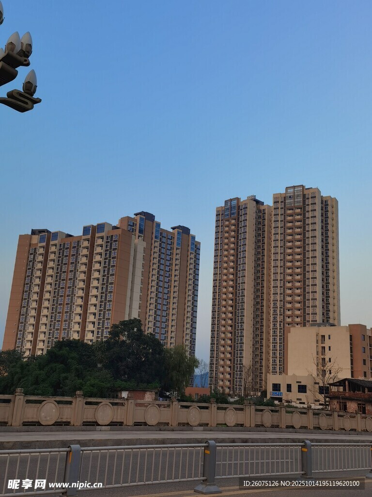 城市高楼景观