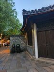 古雅中式建筑庭院一角
