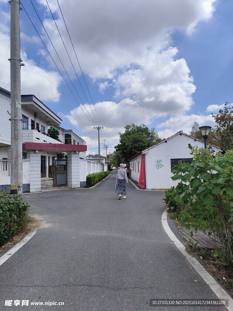 宁静街道的清新日常