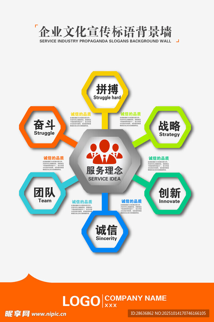 企业文化海报