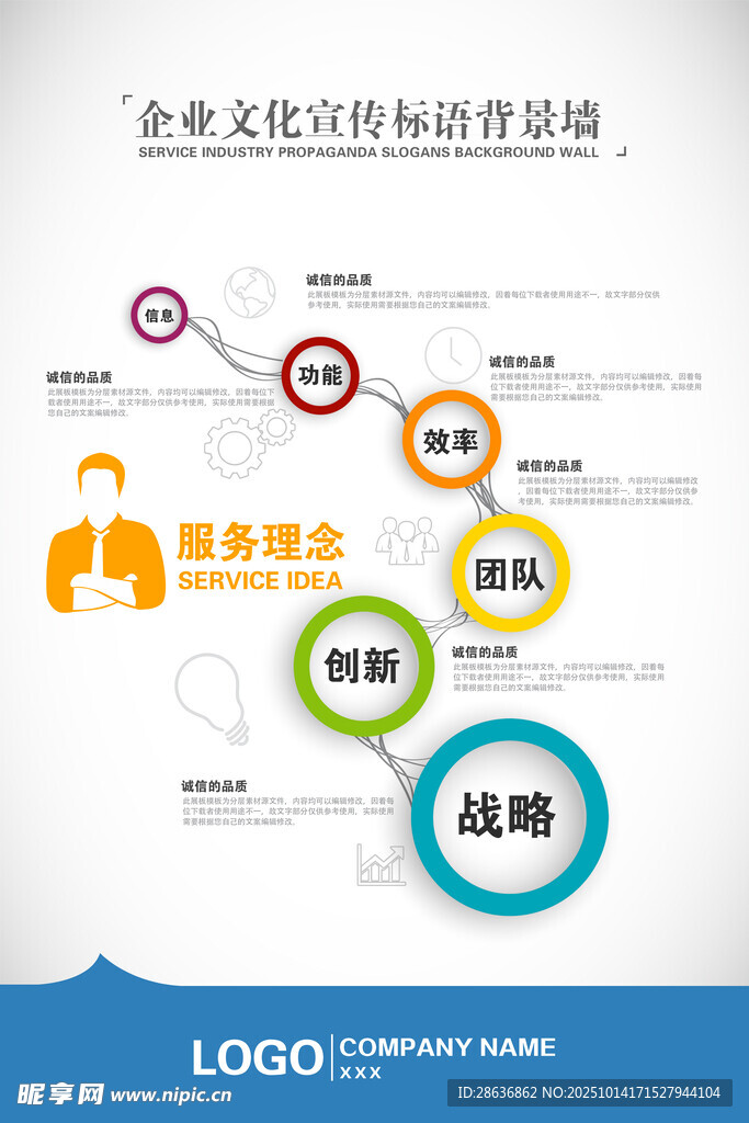 企业文化海报