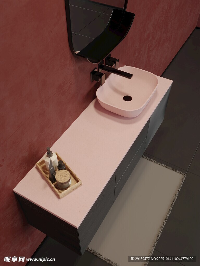 简约桌面摆件展示