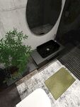 现代简约风浴室一角