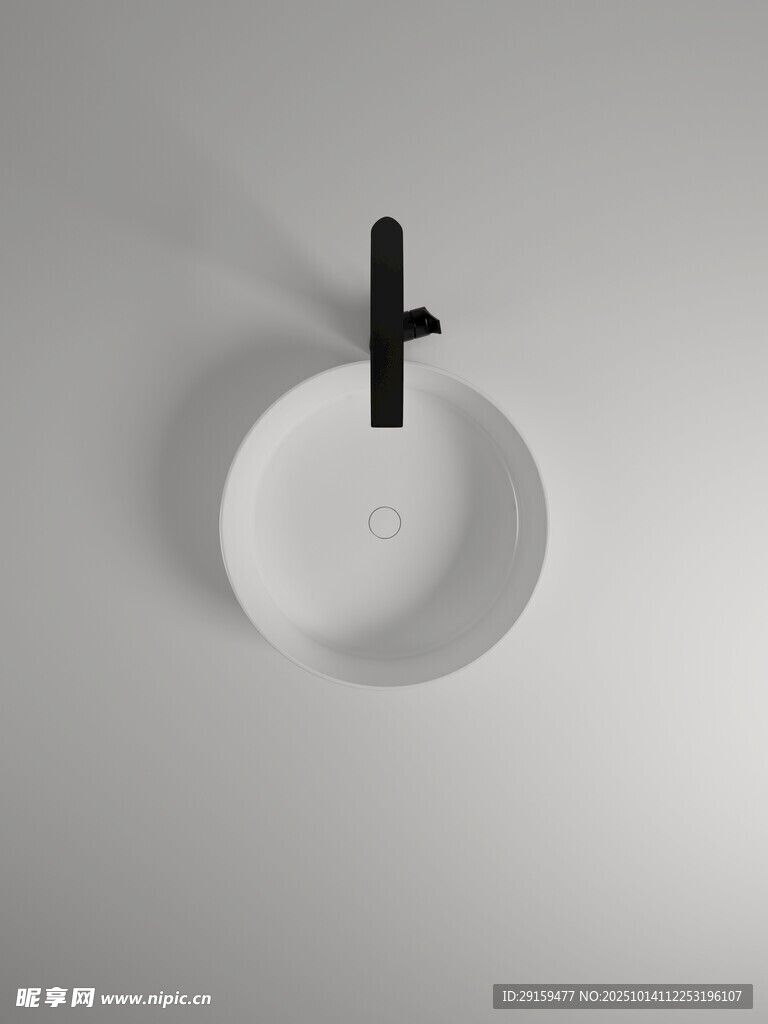 简约圆形壁灯设计