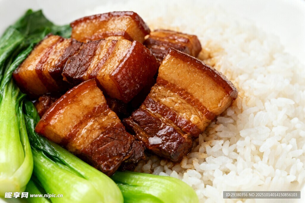 红烧肉盖饭