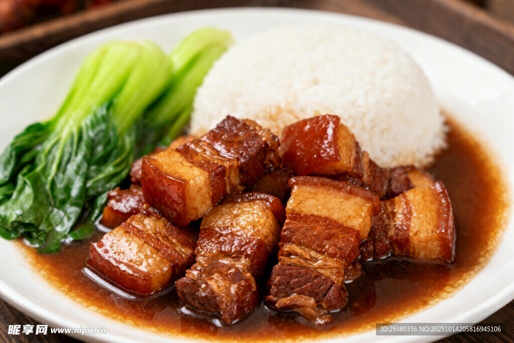 红烧肉盖饭