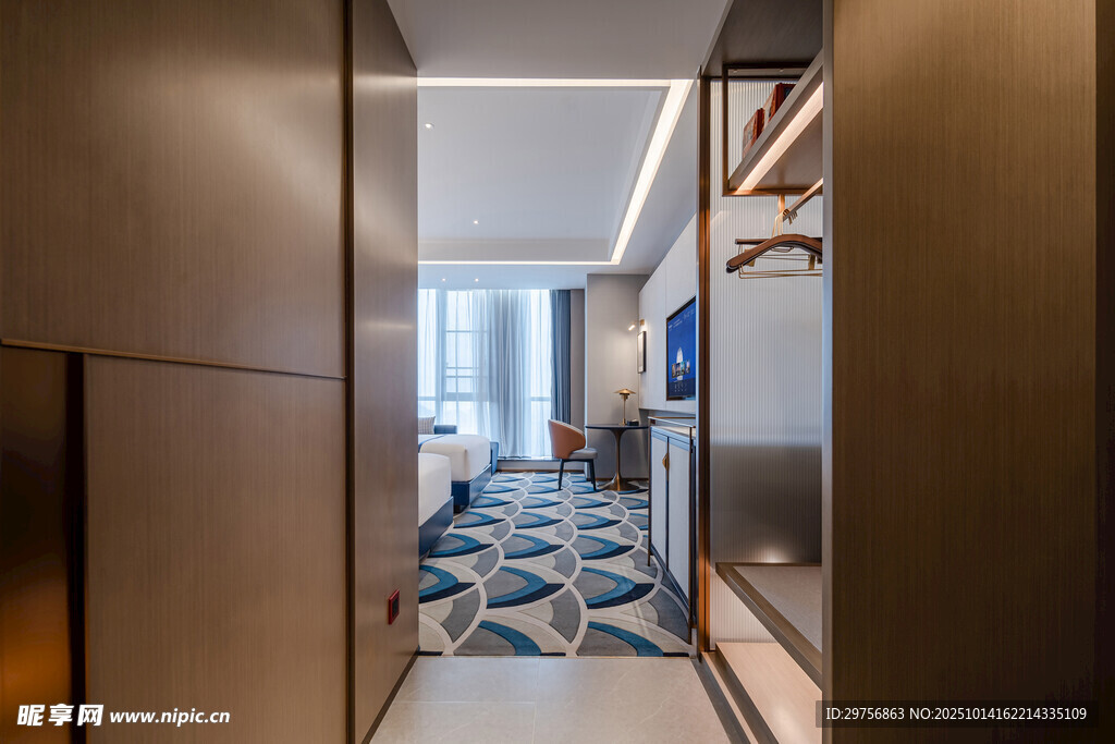 现代家居走廊精致设计