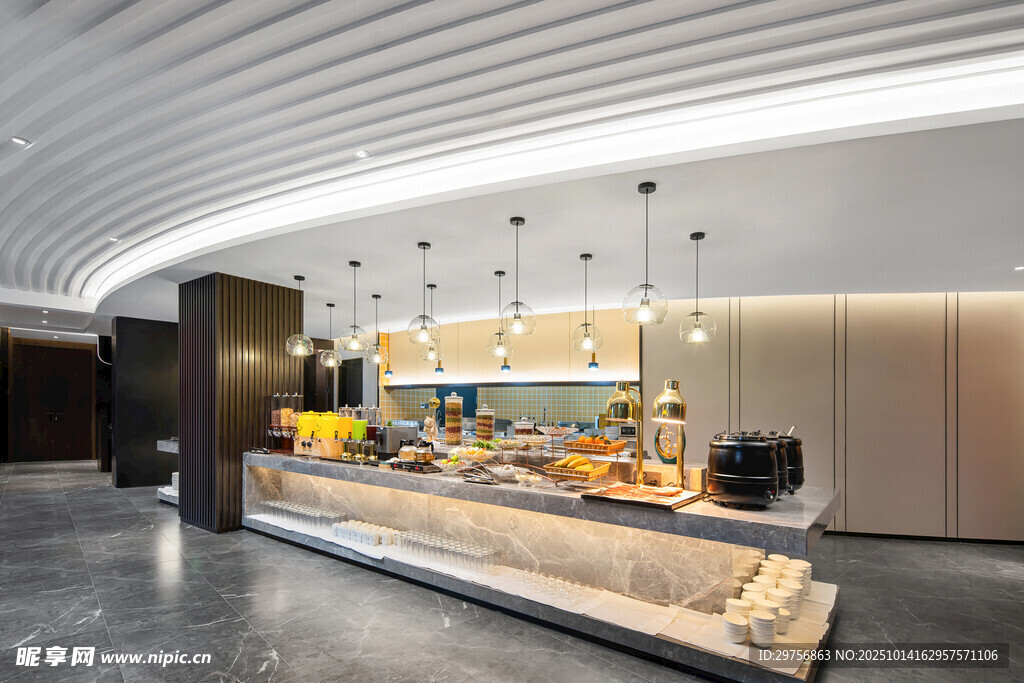 现代风格精致吧台空间