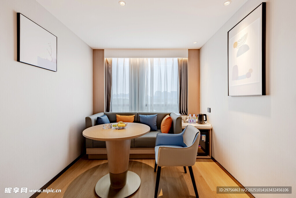 简约温馨的室内休闲空间