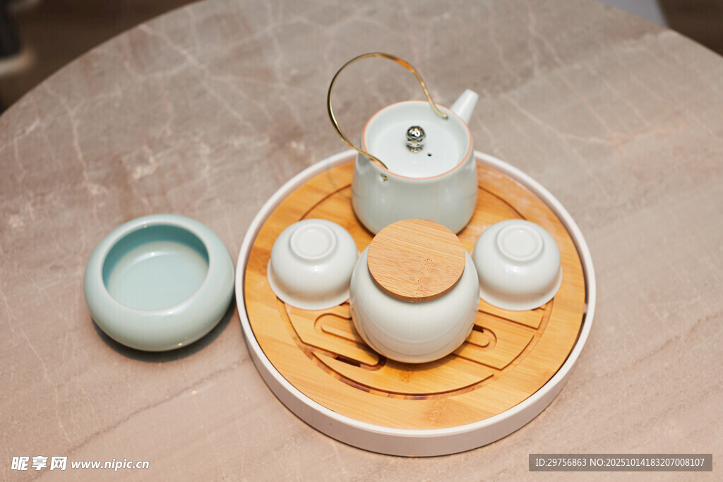 中式茶具套装典雅韵味