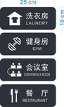 酒店门牌
