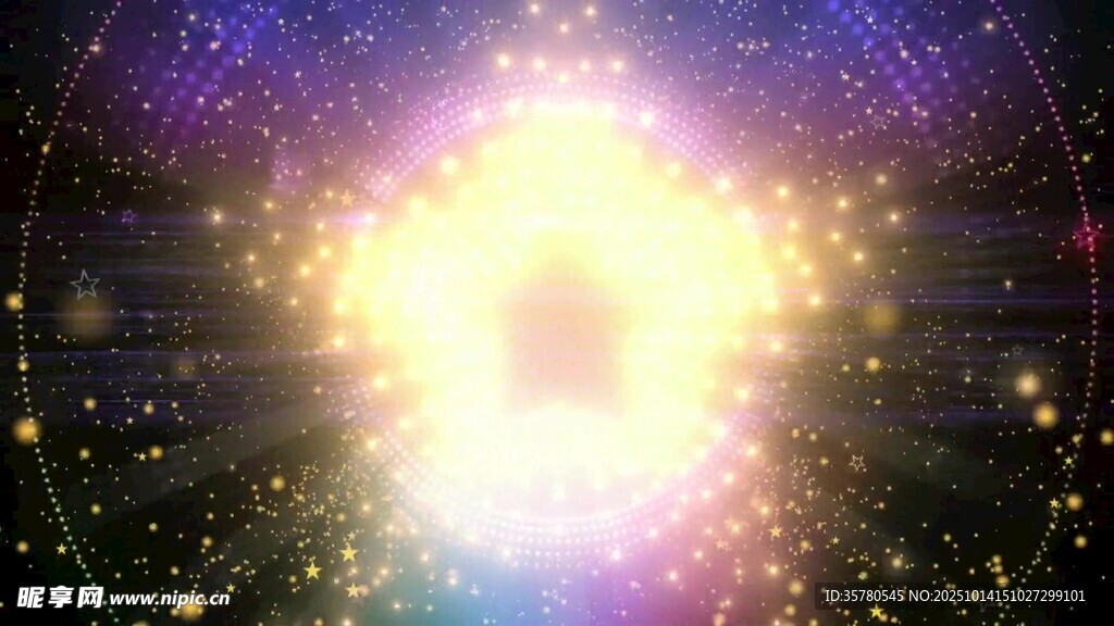 璀璨梦幻的宇宙星云景象