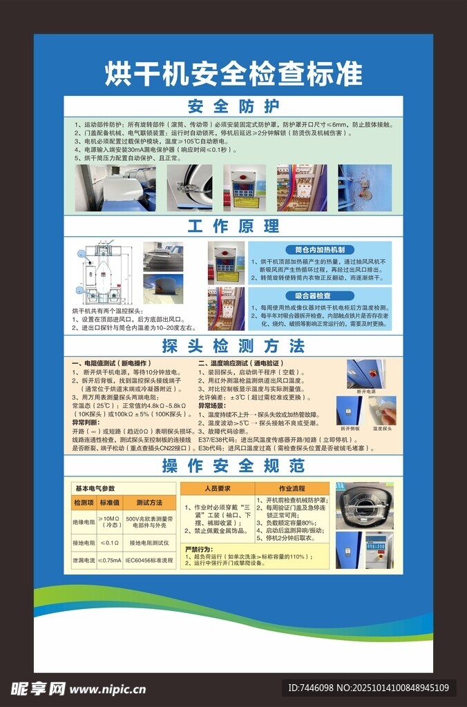 烘干机安全检查标准