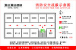 消防安全疏散示意图