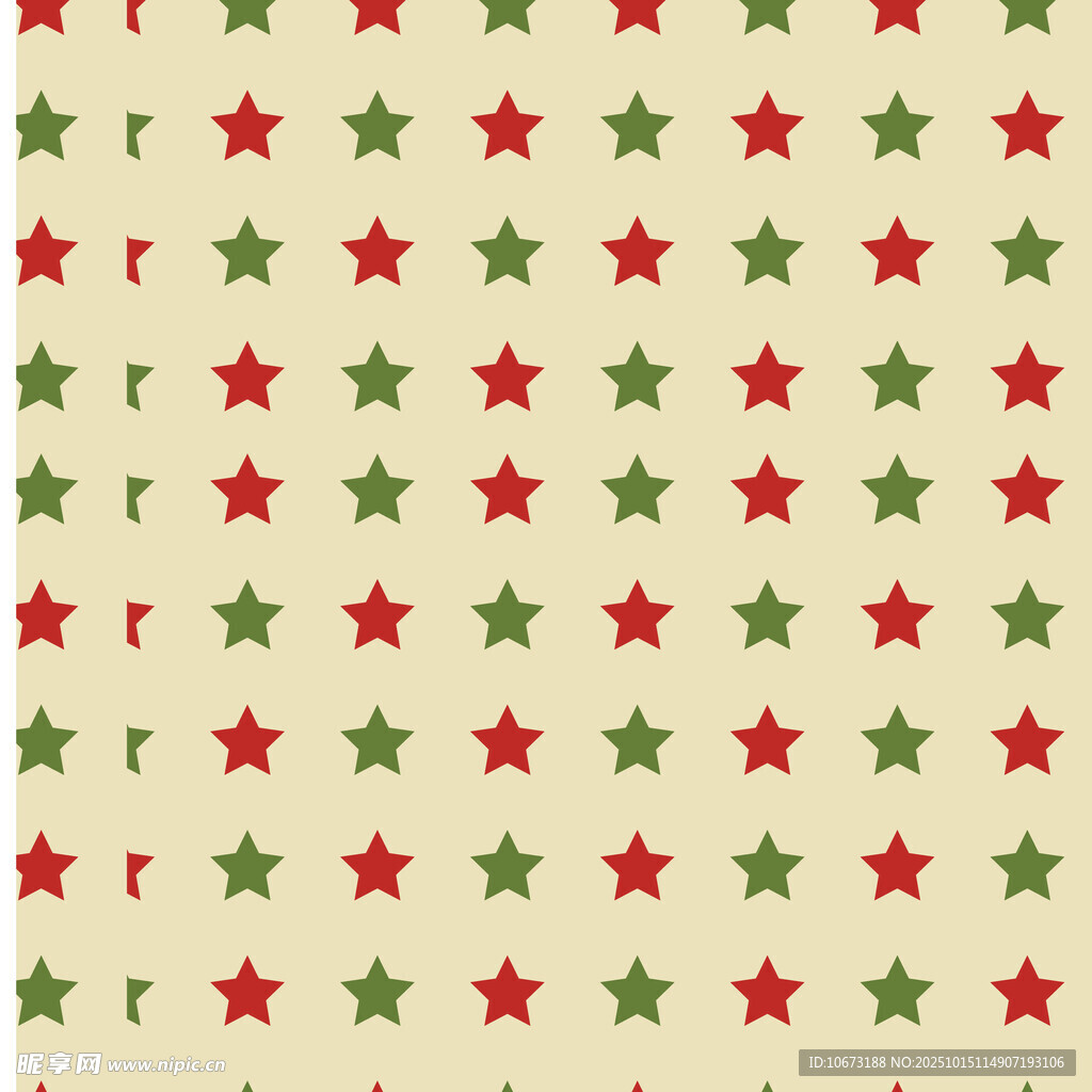 红绿星星图案背景