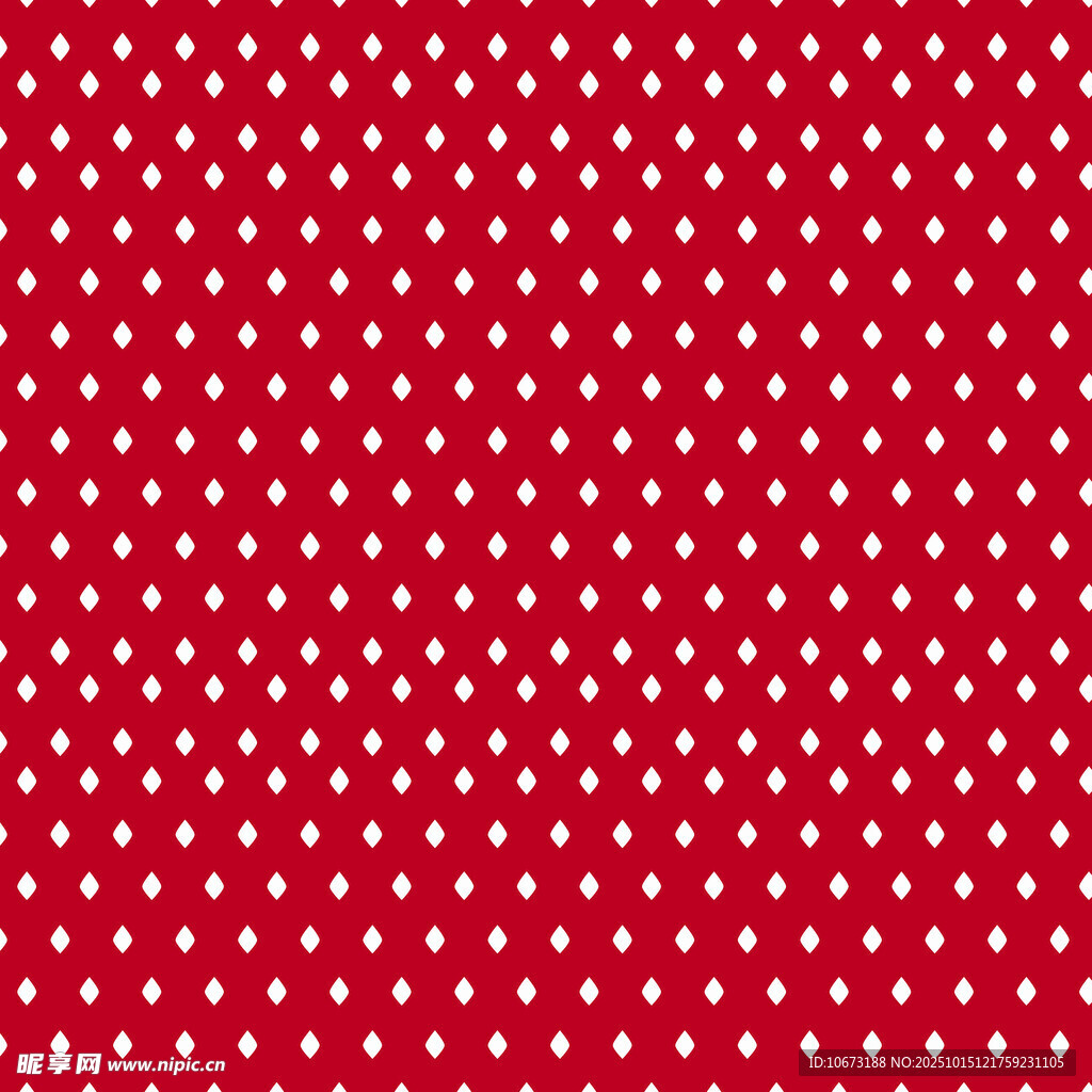 红色波点背景图案