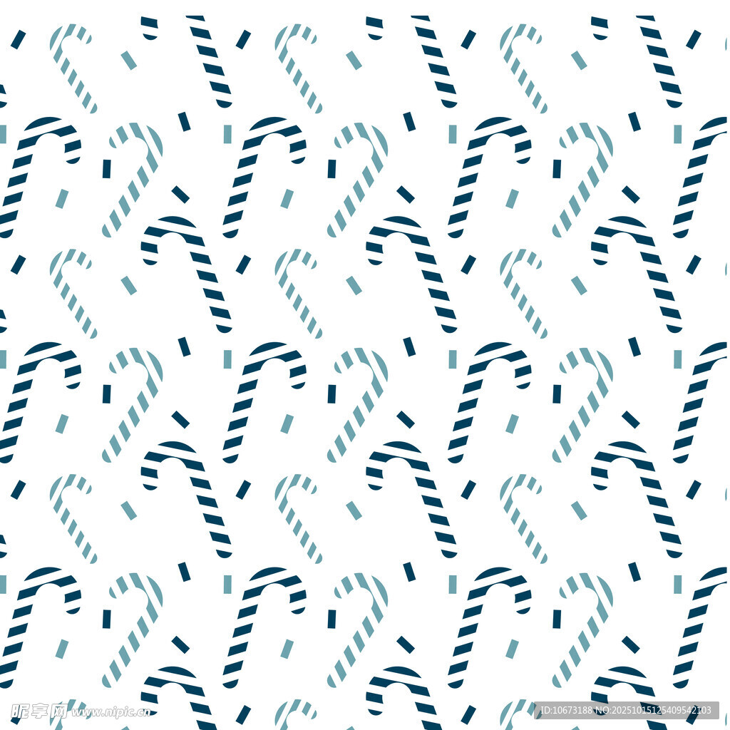 蓝白相间拐杖糖图案背景